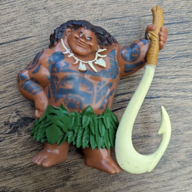 FIGURINE DISNEY MOANA Maui 4 pouces jouet garniture de gâteau EUR 11,18