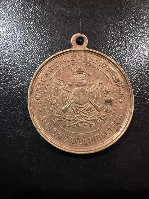 Médaille D'Honneur Société Nationale Du Tir Des Communes De France - Vintage