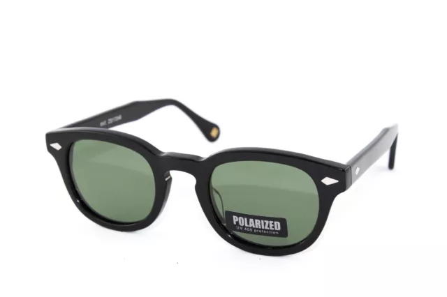 Occhiali da Sole X-LAB  nero lenti verde polarizzate stile 8004