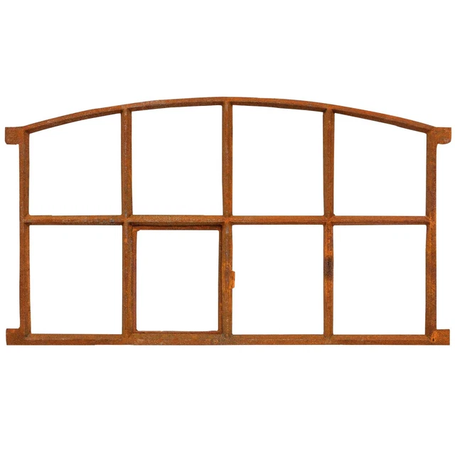 Ventana abrir del granero de hierro estilo antiguo 74cm (e)