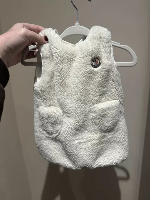 Moncler Baby Girl Dress Size 1-4 Months