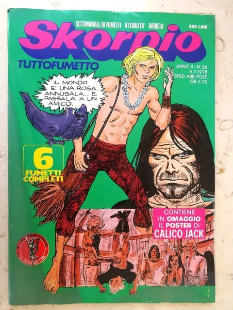 SKORPIO 1978 n° 26 - OTTIMO - CON POSTER