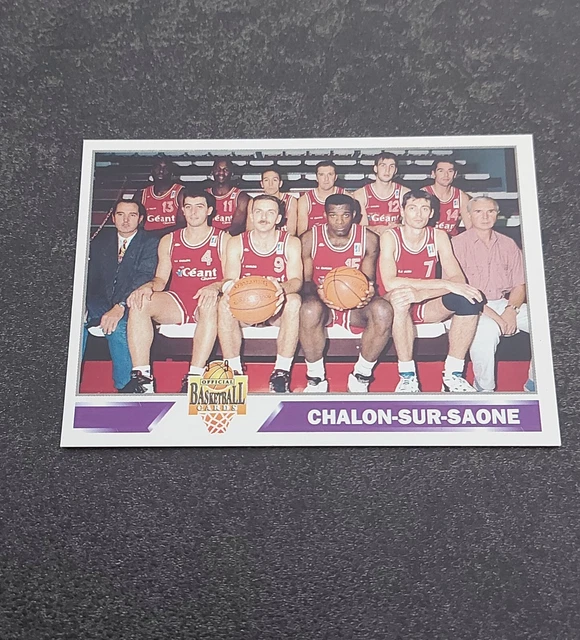 CARTE PANINI BASKETBALL LNB 1995 - N° 147 - Jet Services Lyon - Équipe Pro A EUR 3,00 - FR