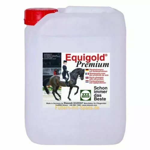 % STASSEK Equigold Premium 2l Liter (€14,69/l) Pferdeshampoo-NuddelHof -NH