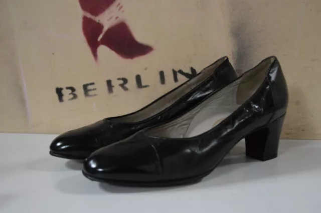 Women's Pumps Bally Vasano Suisse Black 80er True Vintage 90´S Combina 2