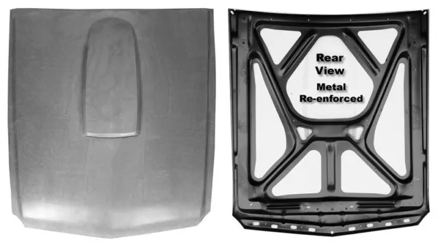 1965-66 Mustang Hood SMC w/ Steel Frame New Dii