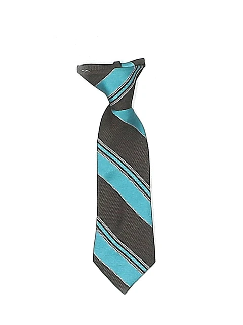 Assorted Brands Boys Blue Necktie Small  tots