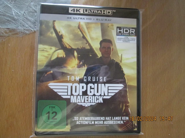 &TOP GUN-MAVERICK& DEUTSCHE Ausgabe mit Tom Cruise auf 4K UHD+Blu Ray