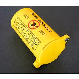 Large Electical Plug Lockout National Marker Company HLD 887481149424