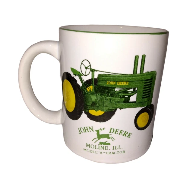 John Deere Green Model A Tractor Moline Illinois Coffee Mug Tea Cup Cottagecore