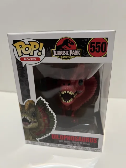 Funko Pop! Movies Jurassic Park Dilophosaurus Red #550