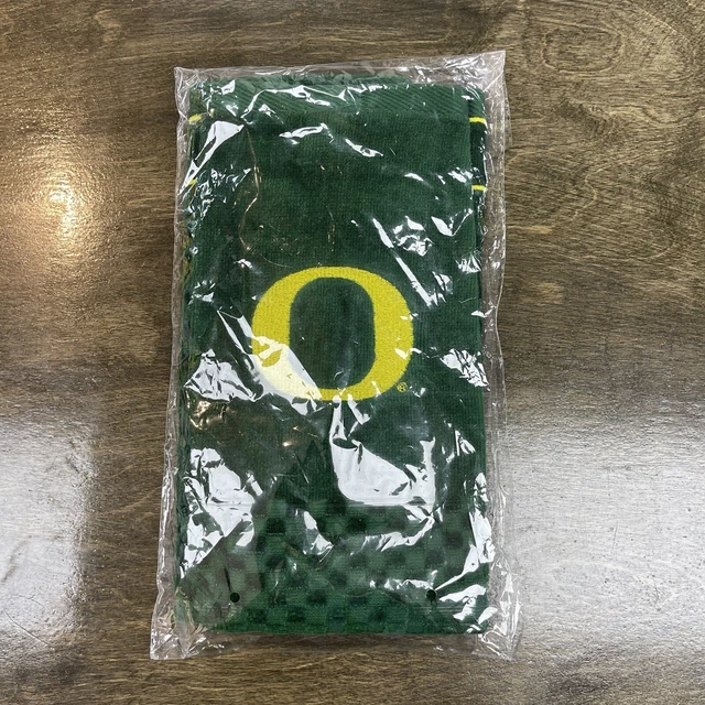 Vintage Oregon Ducks Nike Football Winter Scarf Green 90s