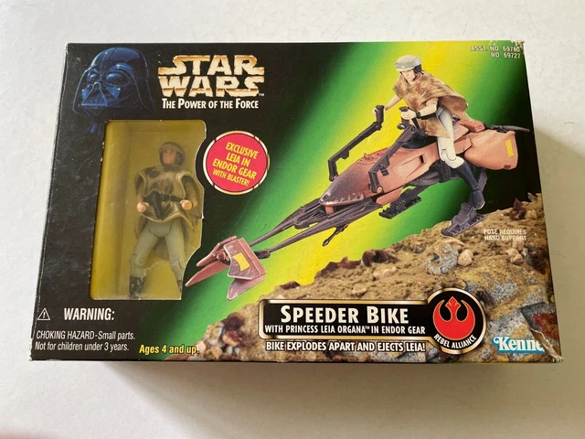 Star Wars The Power of the Force Speeder Bike Neu + OVP  (K044)