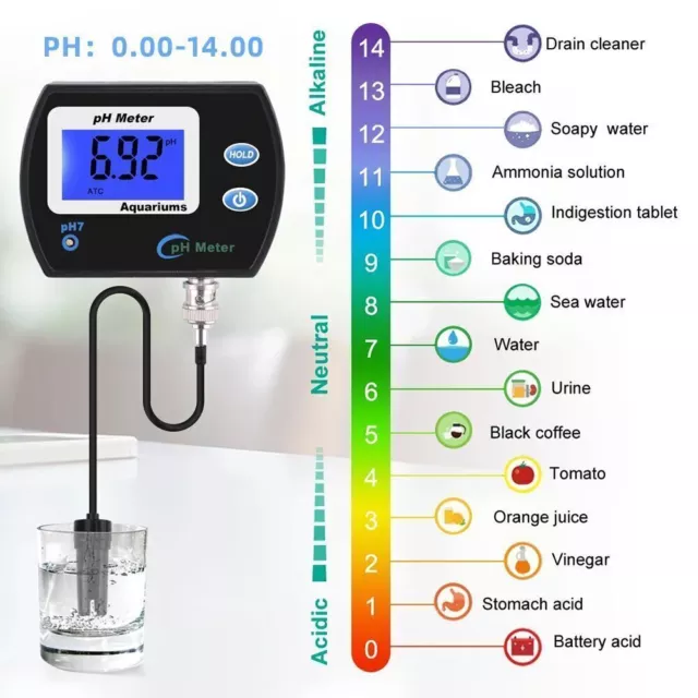 PH-Messgerät Für Aquarium Wasser qualitäts monitor Acido meter