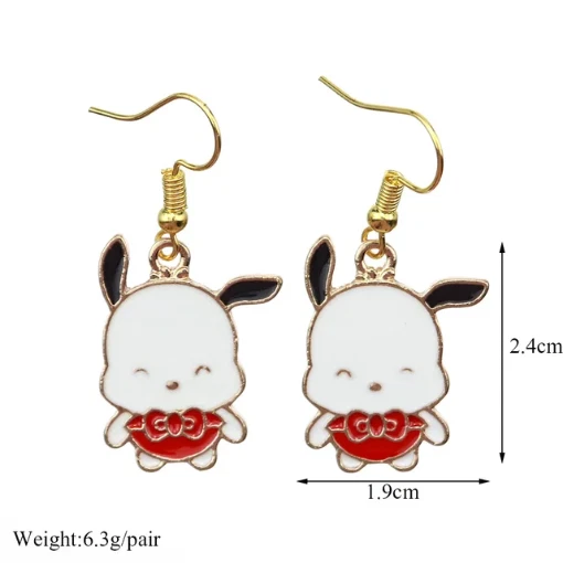 Cute anime earrings discount