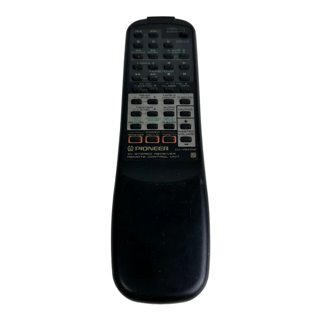 Pioneer CU-VSX105 Remote Control VSX406 VSX305, HTP200 VSX405 HTP101 HTP100