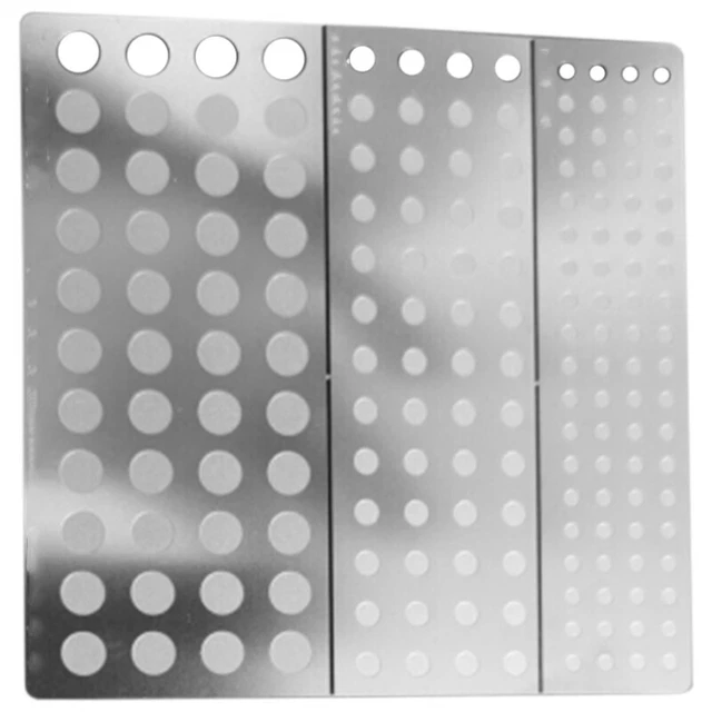 Asta 1/72 1/48 scala 1/35 erba statica stencil trapunta strumento per Elek3620