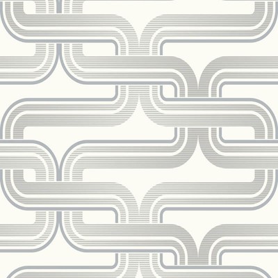 Arthouse Carta da parati geometrico Retrò Grigio Giallo Qualità Di Lusso Motivo Spongeable 