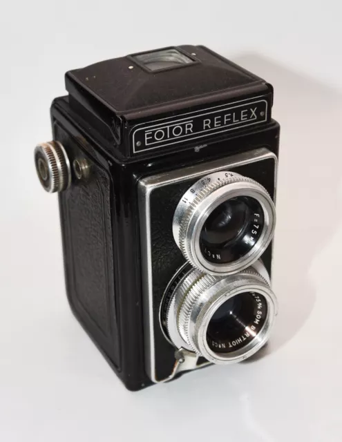 appareil photo bi-objectif FOTOR-REFLEX 6x6 vintage ATOMS France