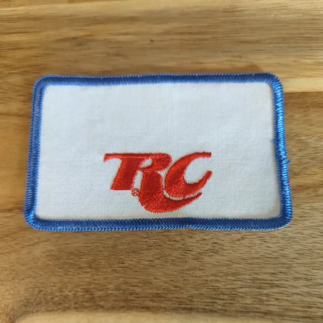 Vintage RC Cola Royal Crown Patch Name Tag 4x2.5