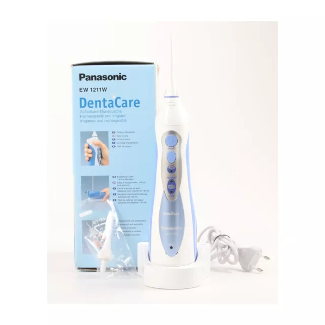 Panasonic Dentacare EW1211W Nettoyage des Dents Dentaire Jet D'Eau 130ml +