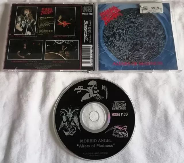 Morbid Angel Altars Of Madness Cryptopsy Benediction Pungent Stench Dismember