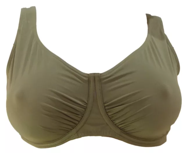 Triumph Chic Sensation 2 CTOW Bikini-Oberteil mit Bügel, Minimizer 1-Cup in Kaki