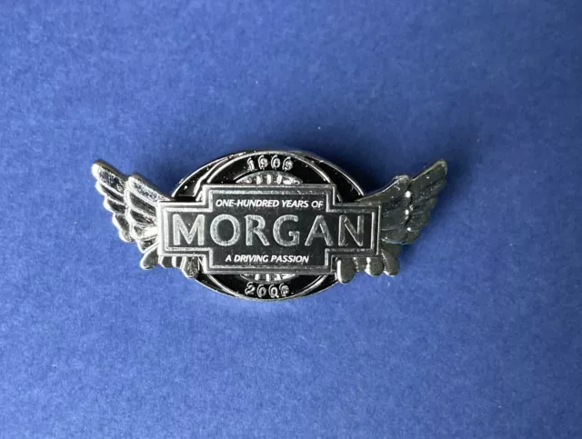 Morgan Cars 2009   motoring Pin badge Motor Car 100 Years Of Driving