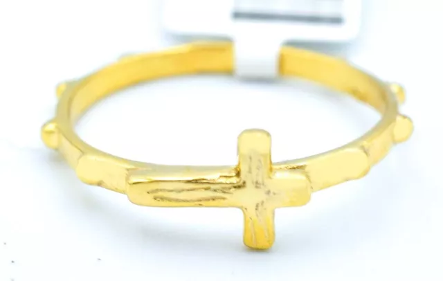 ROSARY RING 10K YELLOW GOLD GOLD - New With Tag -MADE IN USA ROSARY RING 10K YELLOW GOLD GOLD - New With Tag -MADE IN USA