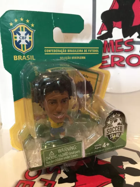 SoccerStarz Brazil Neymar Jr Home Kit 2014 Unopened 