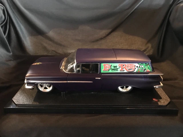 1959 CHEVY WAGON Rat Fink Die Cast Ed Big Daddy Roth 1/18