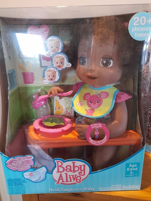 HASBRO BABY ALIVE 2006 Soft Face Interactive. Real Surprises Baby