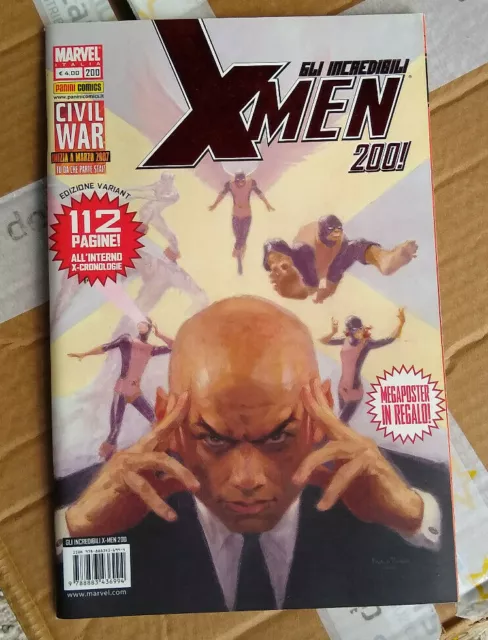 GLI INCREDIBILI X-MEN n.200 VARIANT - MARVEL ITALIA PANINI COMICS