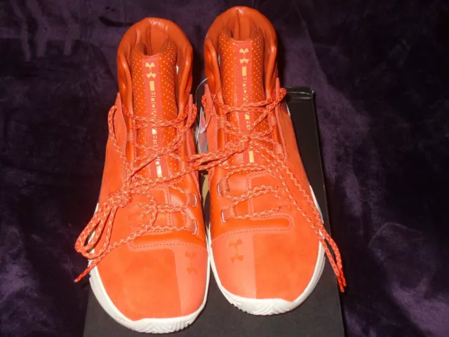 UNDER ARMOUR DRIVE 4 Premium Basketball Shoes 1302941 840 Orange