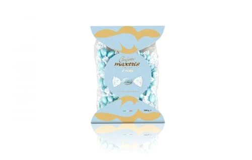 Caramelle al cioccolato mandorle rivestimento cioccolato coriandoli Maxtris 1 kg NUOVO MHD 16/01/24