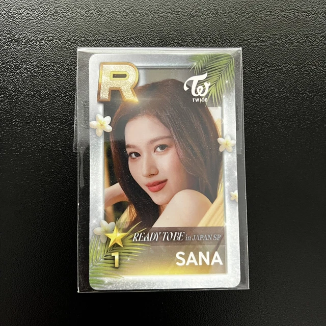 TWICE SANA SUPERSTAR SSJYP 8th Anniversary Limited Edition Card