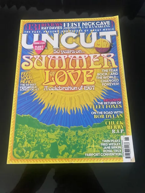 THE SUMMER OF LOVE - UNCUT Magazine UK - 50 years on....  June 2017 - FreeP&P