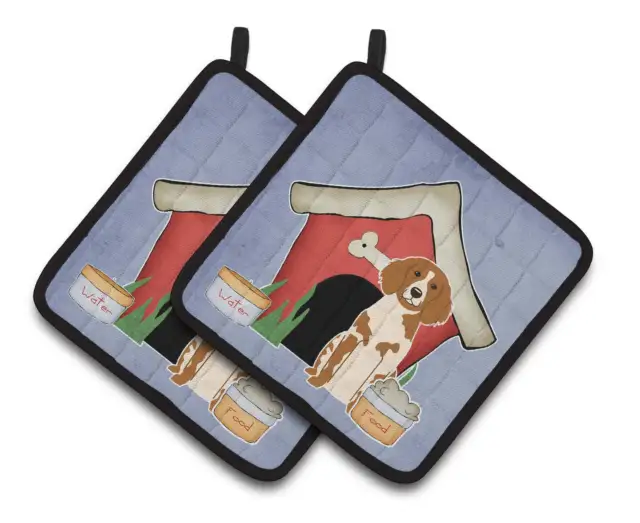 Dog House Collection Irish Terrier Pair of Pot Holders BB2816PTHD-S