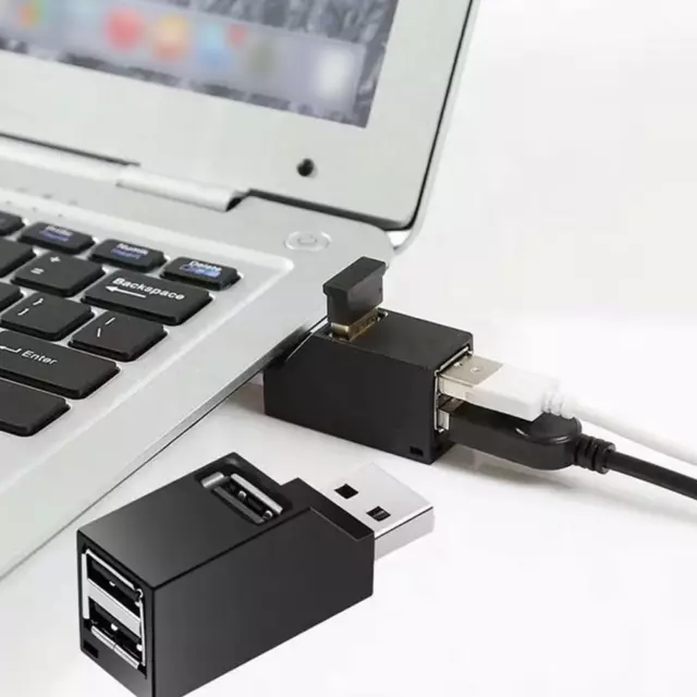 3 porte USB 3.0 multi alta velocità HUB splitter espansione desktop laptop PC max OS