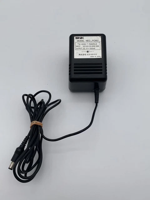 SNK NEO GEO ROM Console AC Adapter NEO-POW3 Original Power Supply