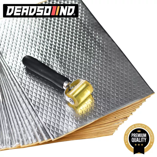 Sound Deadening 40 Sheets Mat 40sq.ft Car Van Vibration Proofing 1.8mm Thickness