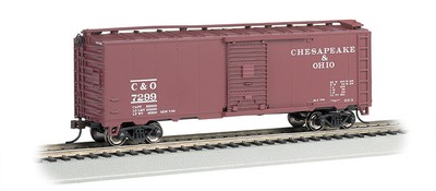 Bachmann H0 15006 Steam Era 40′ Boîte Voiture “Chesapeake & Ohio ” 