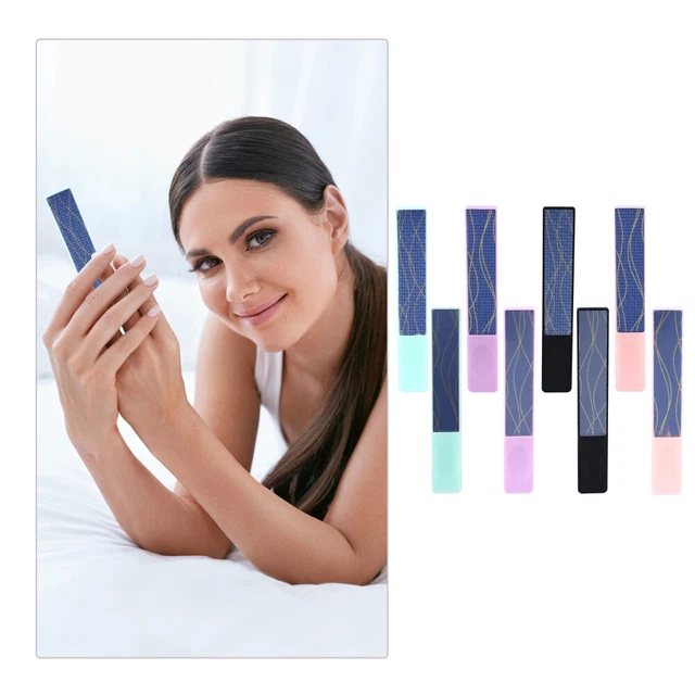 8 limas de uñas arte de uñas tiras de pulido tiras de fricción de uñas trabajo de manicura