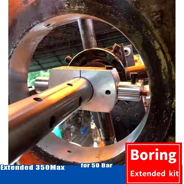 Extended Boring Diameter 350mm tool Kit For Line 50mm Boring Bar Welding Machine