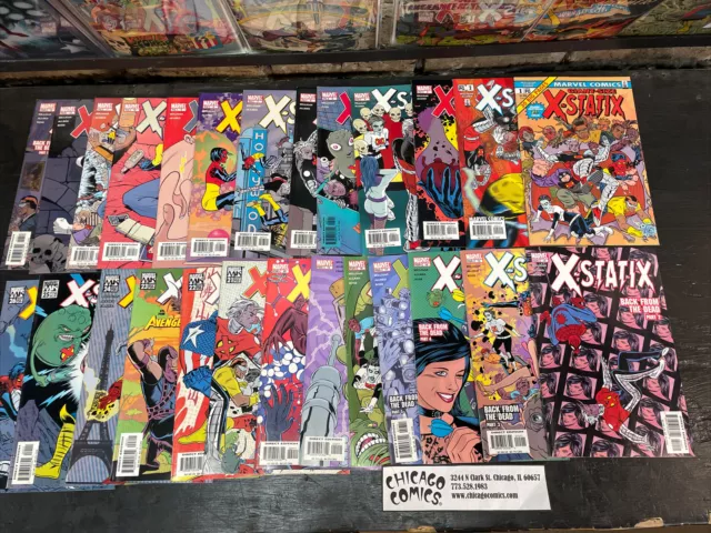 X-Statix 1-26 & Deadgirl 1-5 COMPLETE SERIES SET! Marvel Comics 2002 VF+