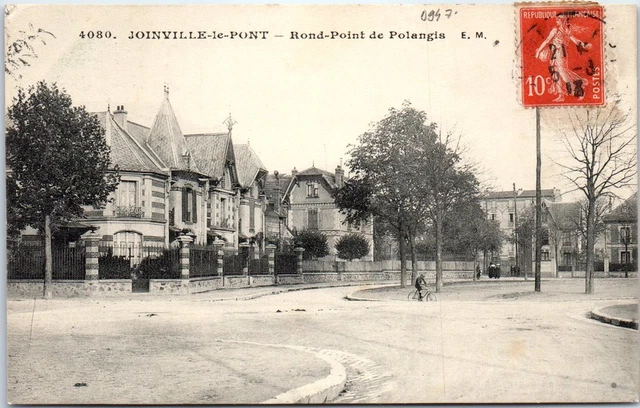 94 JOINVILLE LE PONT - rond point de polangis.