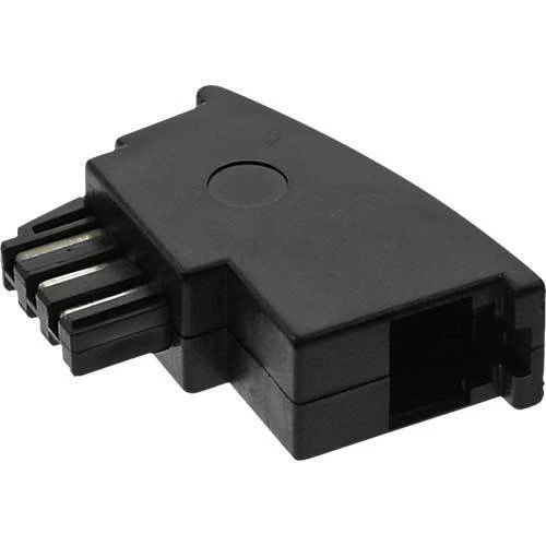 10x InLine TAE-F Adapter TAE-F Ste auf RJ11 Bu für Siemens Telekom Hagenuk schwa