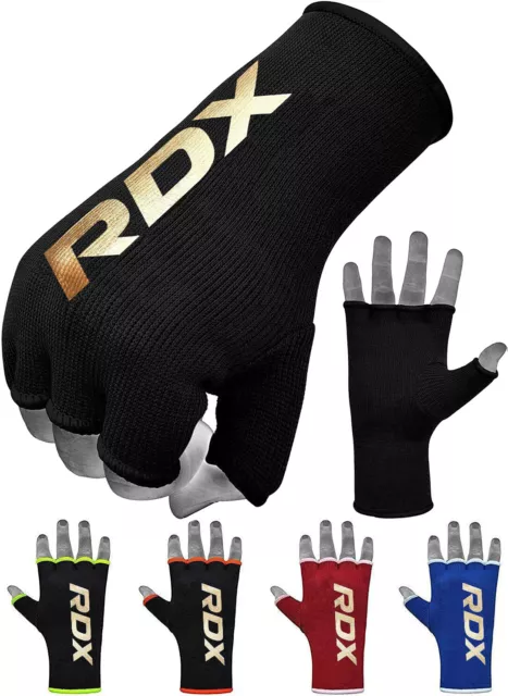 RDX Boxeo Puño Mano Interiores Guantes Vendas Wraps MMA Muay Thai Bolsa FEA SP