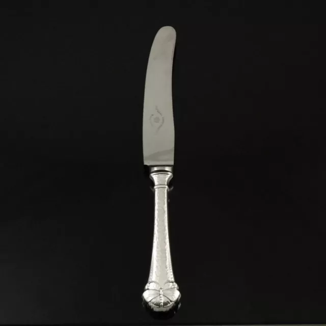 Danish Art Nouveau Silver Dinner Knife - Butterfly / Sommerfugl