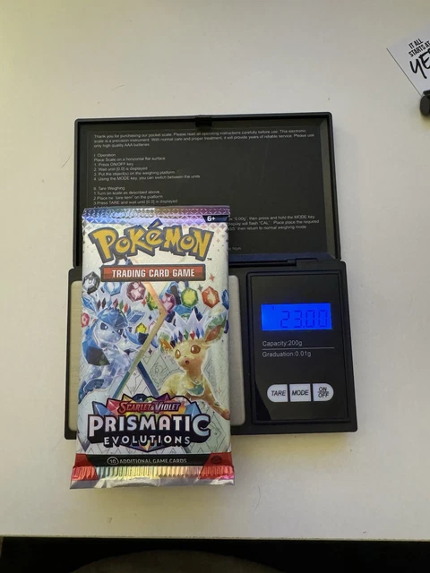 Pokémon TCG Prismatic Evolutions Booster Bundle - 6 Packs, Factory Sealed, English, 2025